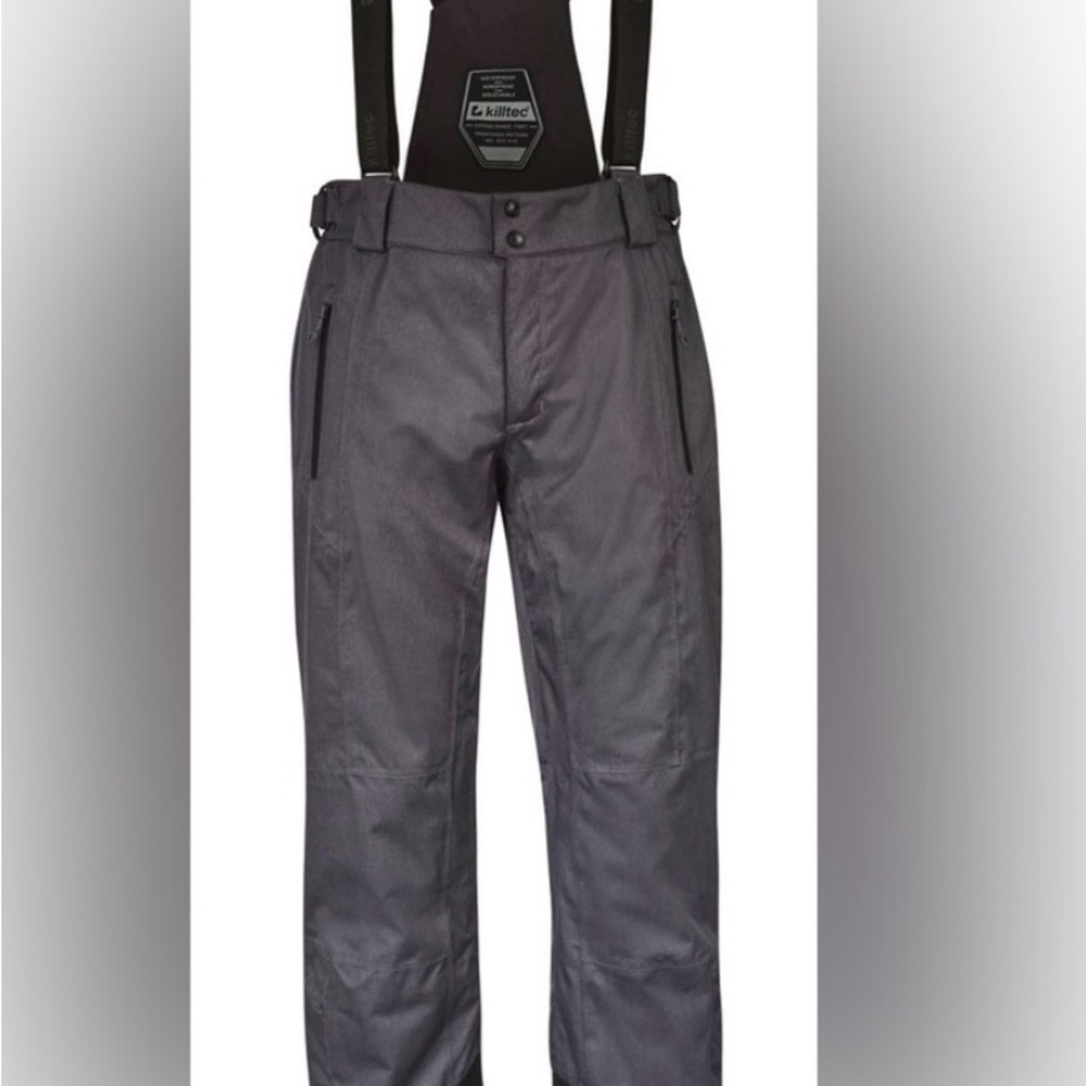 Men's Gray Ski Pants